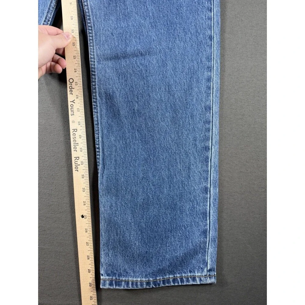 Levi's 550 Jeans Men's 34x30 Relaxed Fit Tapered Leg Blue Denim Work Casual NEW